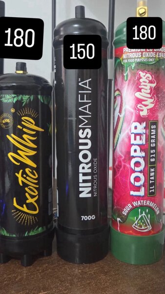 Butelii baloane Exotic Whip, looper whip diferite arome livrare non-stop